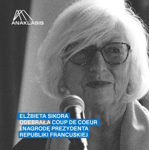 Elżbieta Sikora uhonorowana Nagrodą Prezydenta Republiki Francuskiej